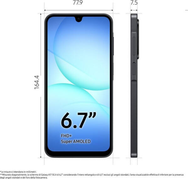 Samsung Galaxy A17 8GB 256GB Black, Bild 12