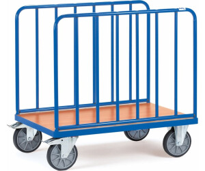 Fetra Platform cart with vertical supports 1000 x 600 mm load capacity 600kg (2571)