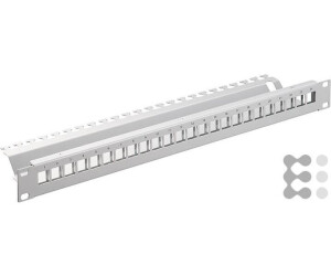KERPEN DATACOM Keystone-Panel leer 24 Port grau RAL7035 (LKD9A5012000000)