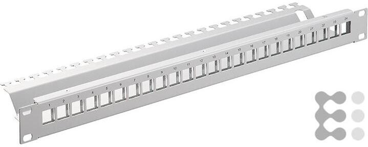 KERPEN DATACOM Panneau Keystone vide 24 ports gris RAL7035 (LKD9A5012000000)