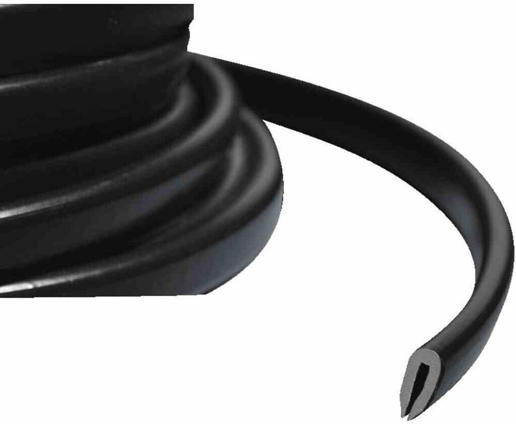 Rittal Protection de Bord PVC Noir 10 m (7072100)