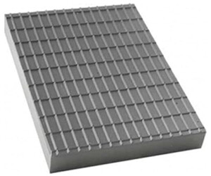 KS Tools Universal Rubber Pad for Lifting Platform 155x125x35 mm (160.0391)