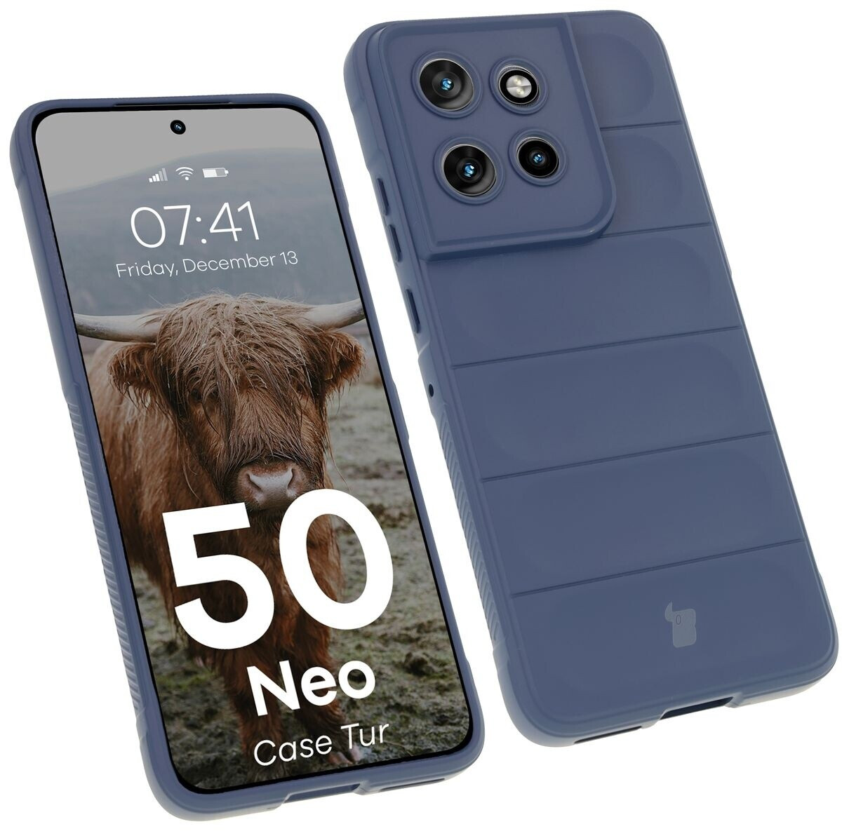 BORYA Case For Motorola Edge 50 Neo, Shockproof PC + TPU - View #6