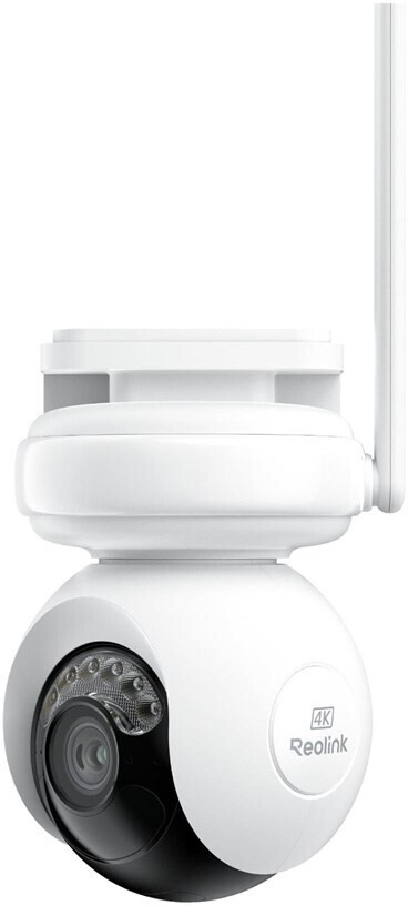 REOLINK Altas PT Ultra - Telecamera Security 4K Wireless Solare, Batteria 500gg, Visione Notturna A Colori