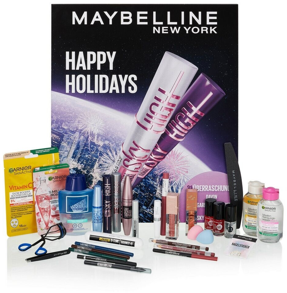 Maybelline Advent Calendar New York Happy Holidays 31 Days ab 69 99