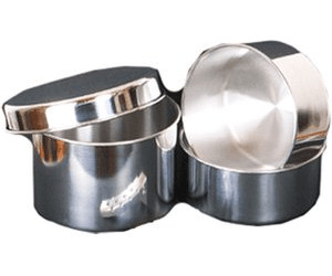 Hebet/ürgriff Pilzform F2 neusilberfarbig eloxiert SN-TEC Balkont/ürgriff//Hebet/ürknopf