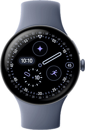 Google Google Pixel Watch 4 45 mm Bluetooth Quartz Gris - Product image 1 of 8