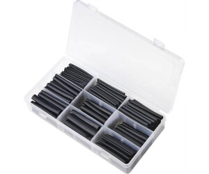 TRU Components TC-9508152 Schrumpfschlauchsortiment Schwarz Schrumpfrate:3:1 300St.