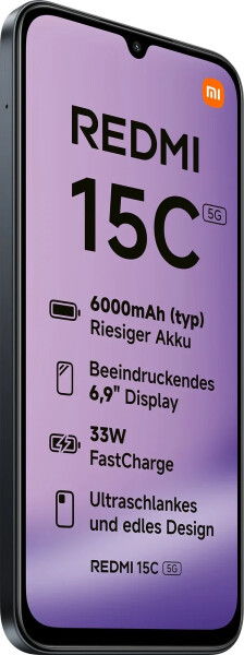 Xiaomi Redmi 15C 5G 128GB Midnight Black, Bild 14