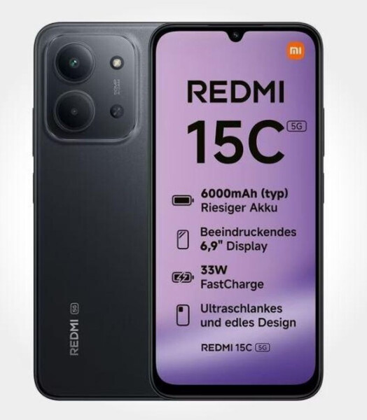 Xiaomi Redmi 15C 5G 128GB Midnight Black, Bild 18