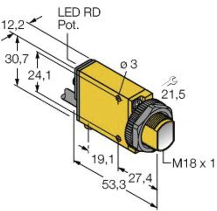 Turck Einweg- SM31R 3025622 1St.