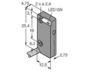 Turck Einweg- VS4EV 3069422 1St.