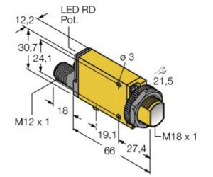 Turck Einweg- MIAD9RQ 3040146 1St.