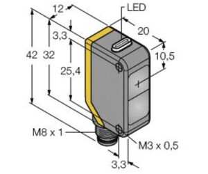 Turck Einweg- Q20ELQ7 3078160 1St.