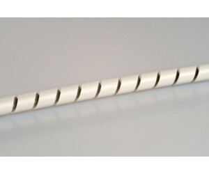 HellermannTyton Kabelschutz + Kabelführung Spiralschlauch 5...20 mm weiss (3000 cm) (161-43100)