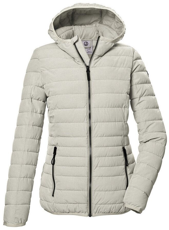 G.I.G.A. DX dames Gewatteerd jack/overgangsjack met capuchon GS 65 WMN QLTD JCKT, stein, 36, 43050-000