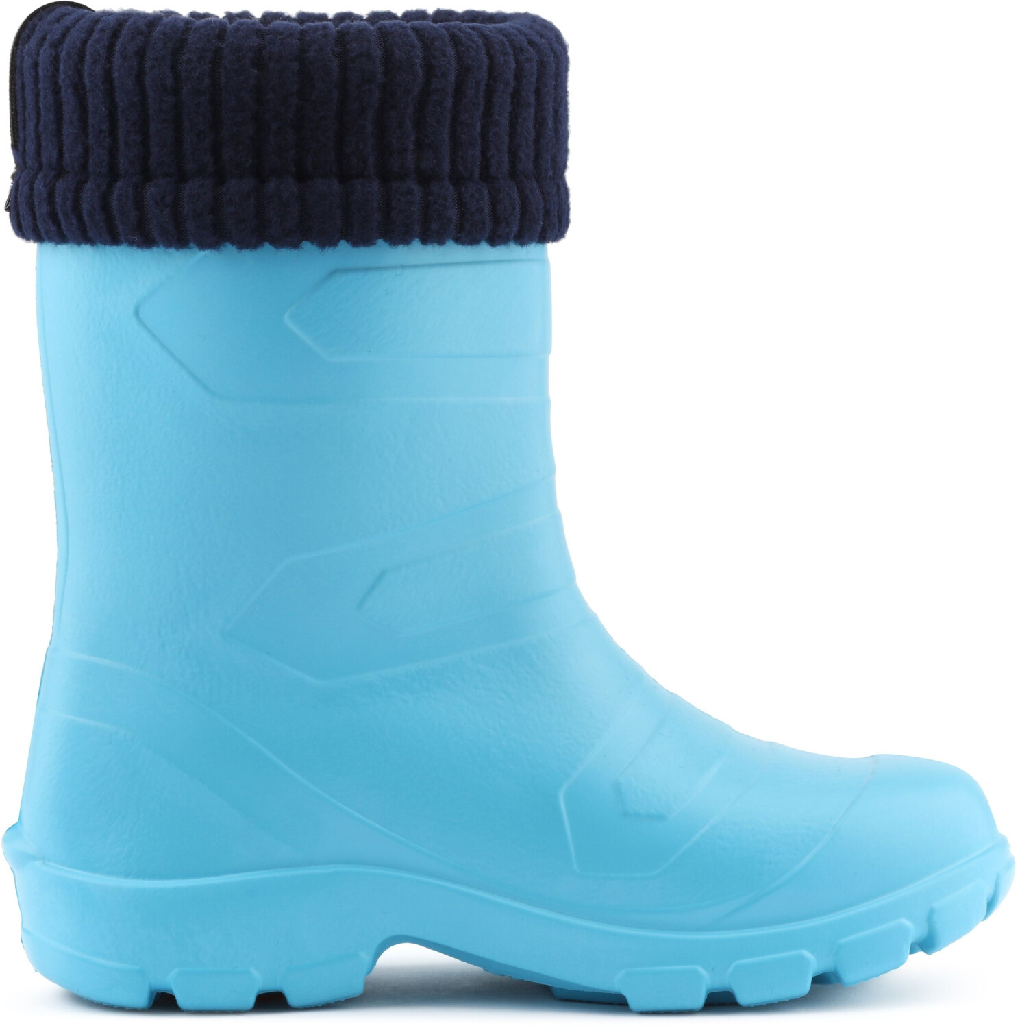 Bottes De Pluie Enfant Unisexe Ladeheid - Chaussettes Polaires Intérieures EVA - Modèle LA-861 - Enfilage Facile - Imperméables Et Chaudes