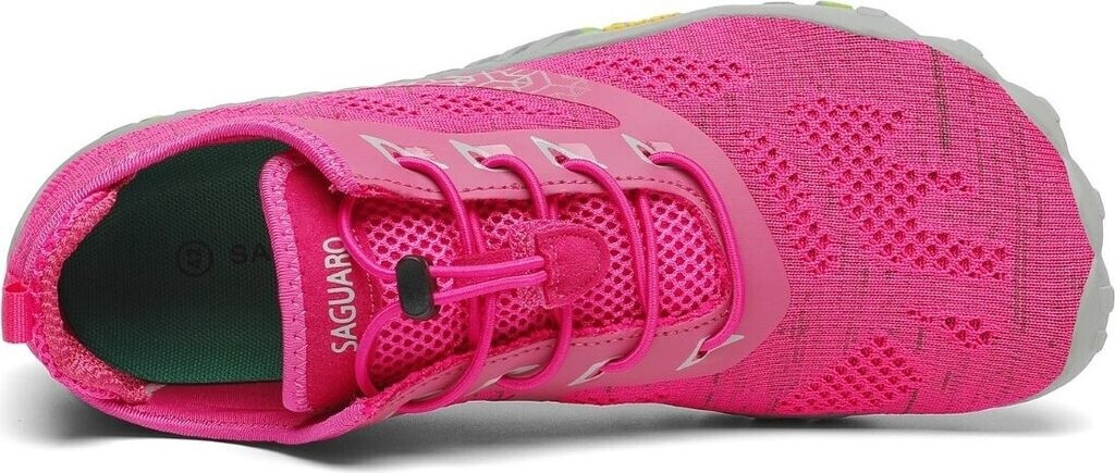 SAGUARO Vrouwen blotevoetenschoenen waterschoenen ademend sneldrogend antislip barefoot schoenen dames strandschoenen voor zwemmen surfen fitness wandelen, Wit, 37 EU