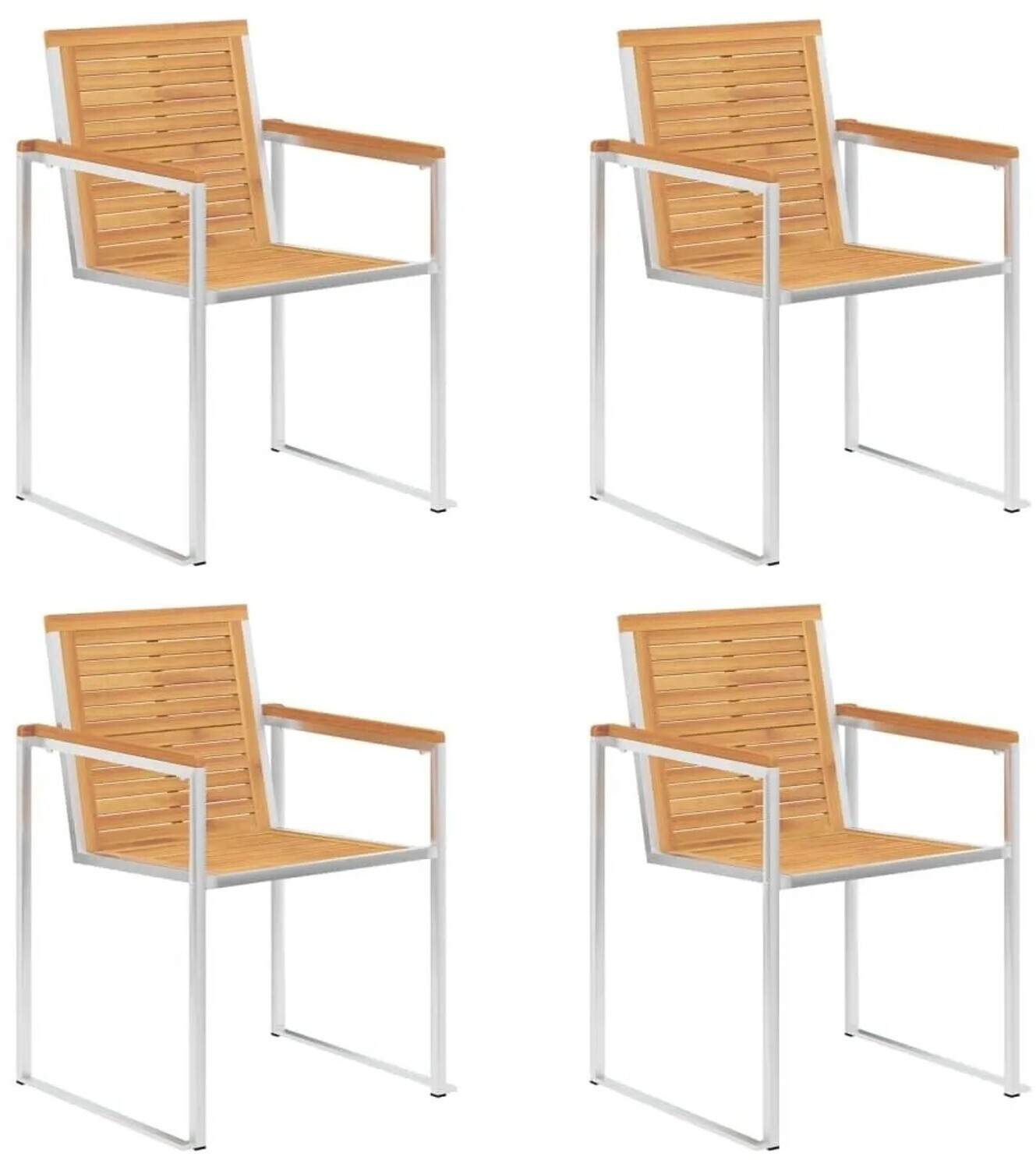 Gartenmobel Teak Edelstahl