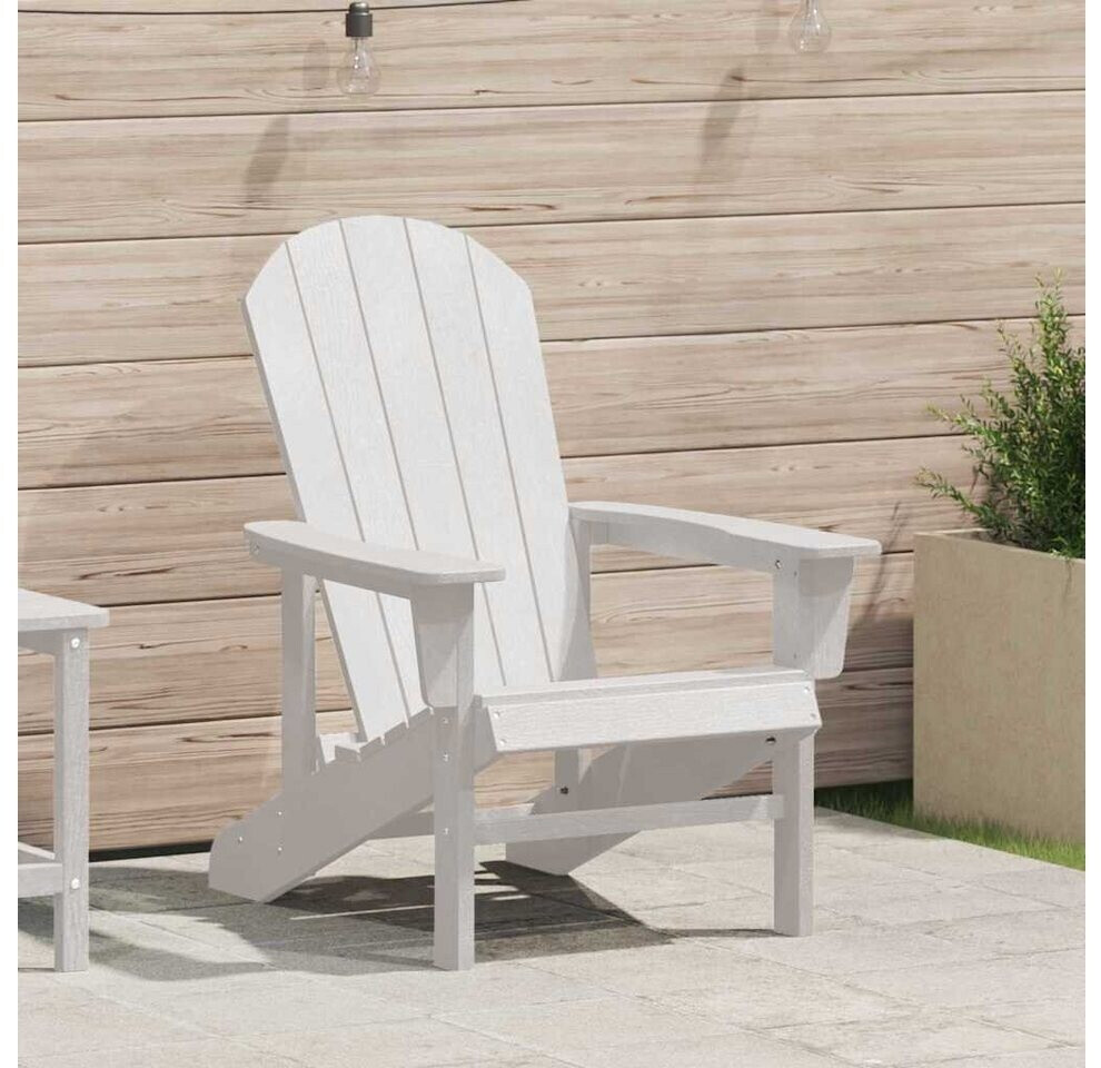 vidaXL Adirondack-Stuhl Weiß 74 x 82 x 92 cm Plastik (42006621) ab 130,90 € (Oktober 2026)