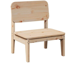 vidaXL Garden Chair 60x52.5x72 cm Solid Wood Pine (859317)