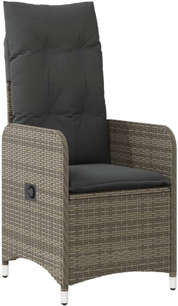 vidaXL Outdoor-Lehnstühle 2 Stk. mit Tisch Grau Poly Rattan (365692) ab 219,15 € (Oktober 2026)