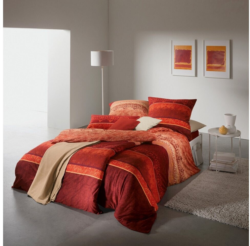 Erwin Müller Single-Jersey Bettwäsche rot 135x200 cm (80x80 cm) ab 59,95 € (Oktober 2026)