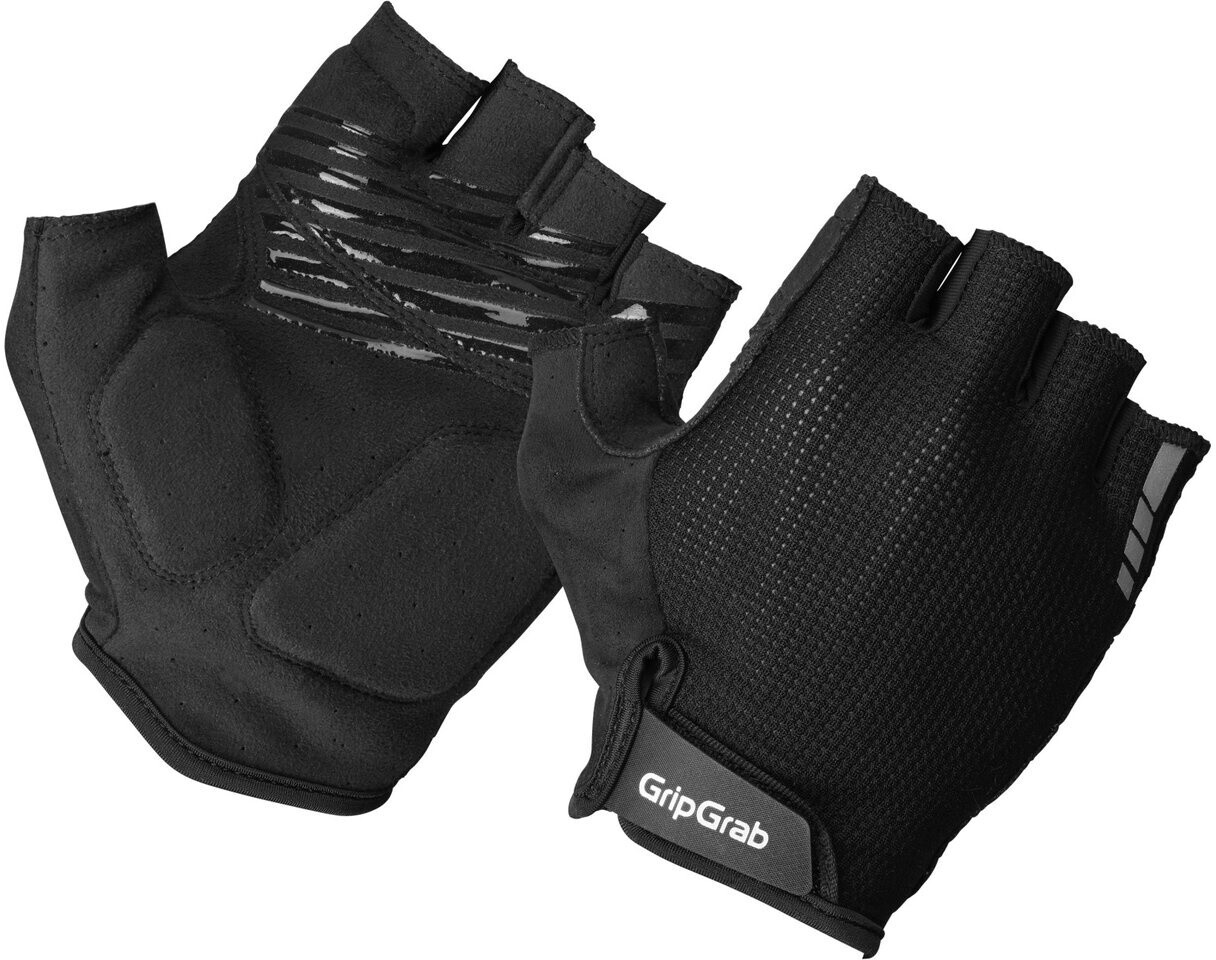 GripGrab Explr Padded Short Finger Sommerhandschuhe schwarz
