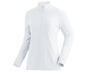 Maier Sports denise half zip damen weiß m10600