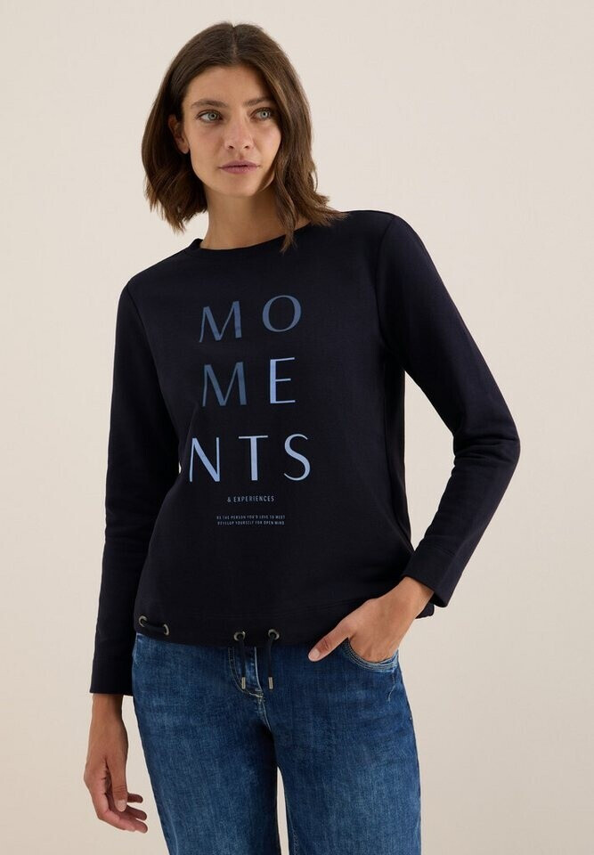 Cecil Style Jeans Neele Blu Scuro Donna | Pantaloni Denim Con Tasche E Cintura