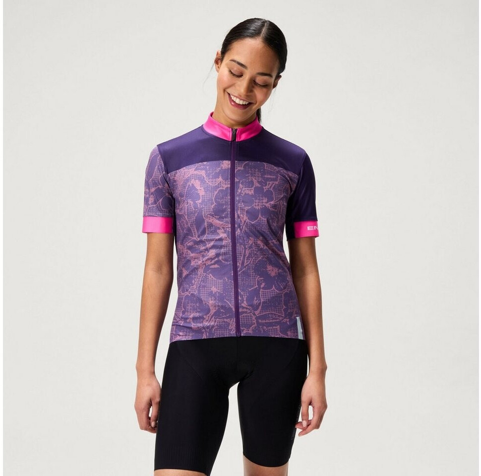 Endura Floral Block FS260 Trikot lila violett