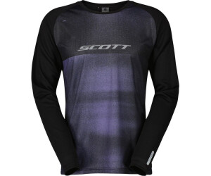 Scott Trail Tuned Long-Sleeve Herren Tee schwarz lila