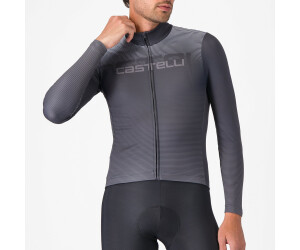 Castelli Apice Thermal Jersey grau dunkelgrau rauchgrau