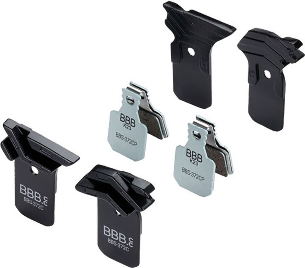 BBB Disc Brake Pad DiscStop Coolfin Schwarz/Stahlblau