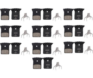Shimano 10x Disc Brake Pad L05A-RF Resin Typ L Kühlrippen L03A