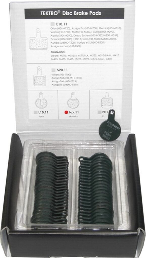 Tektro Disc Brake Pad 25er Set Novela organisch