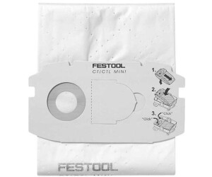 10x Staubsaugerbeutel Micro-Vlies für Festool CTL 26 E AC SC FIS-CT 26/5 