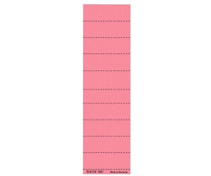 Leitz Beschriftungsschilder für Hängeregister rot (19010025)