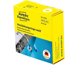 Avery Reinforcement Rings Ø 13 mm white (3508)