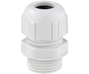 Spelsberg Cable gland KVR M40 impact resistant, with strain relief, plastic light grey (24744001)