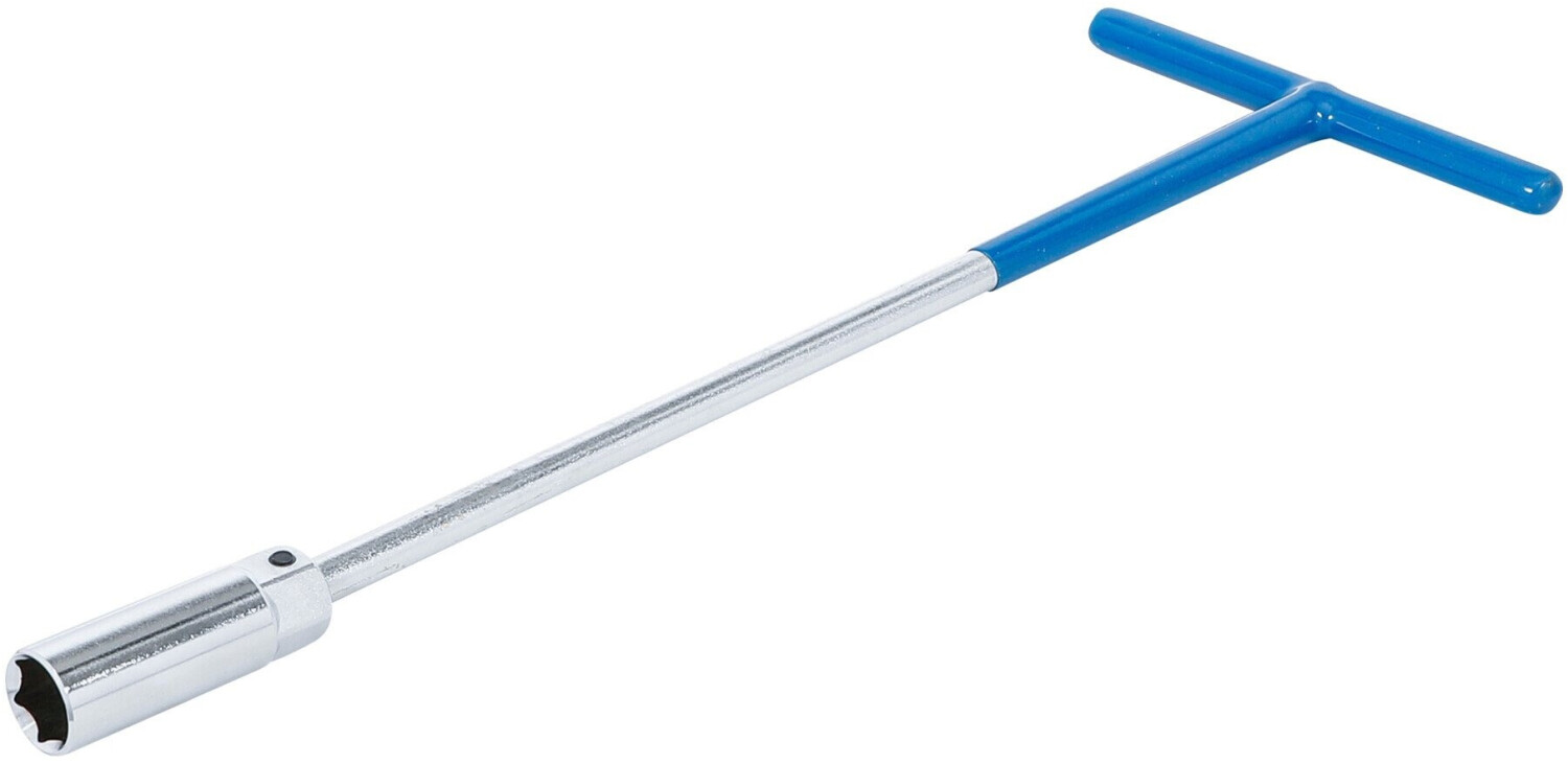 BGS Spark Plug Wrench with T-Handle, Ball Joint 16 mm (143)