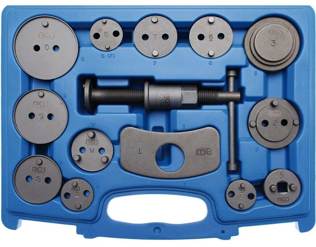 BGS Brake Piston Reset Tool Set 14 pcs. (1127)