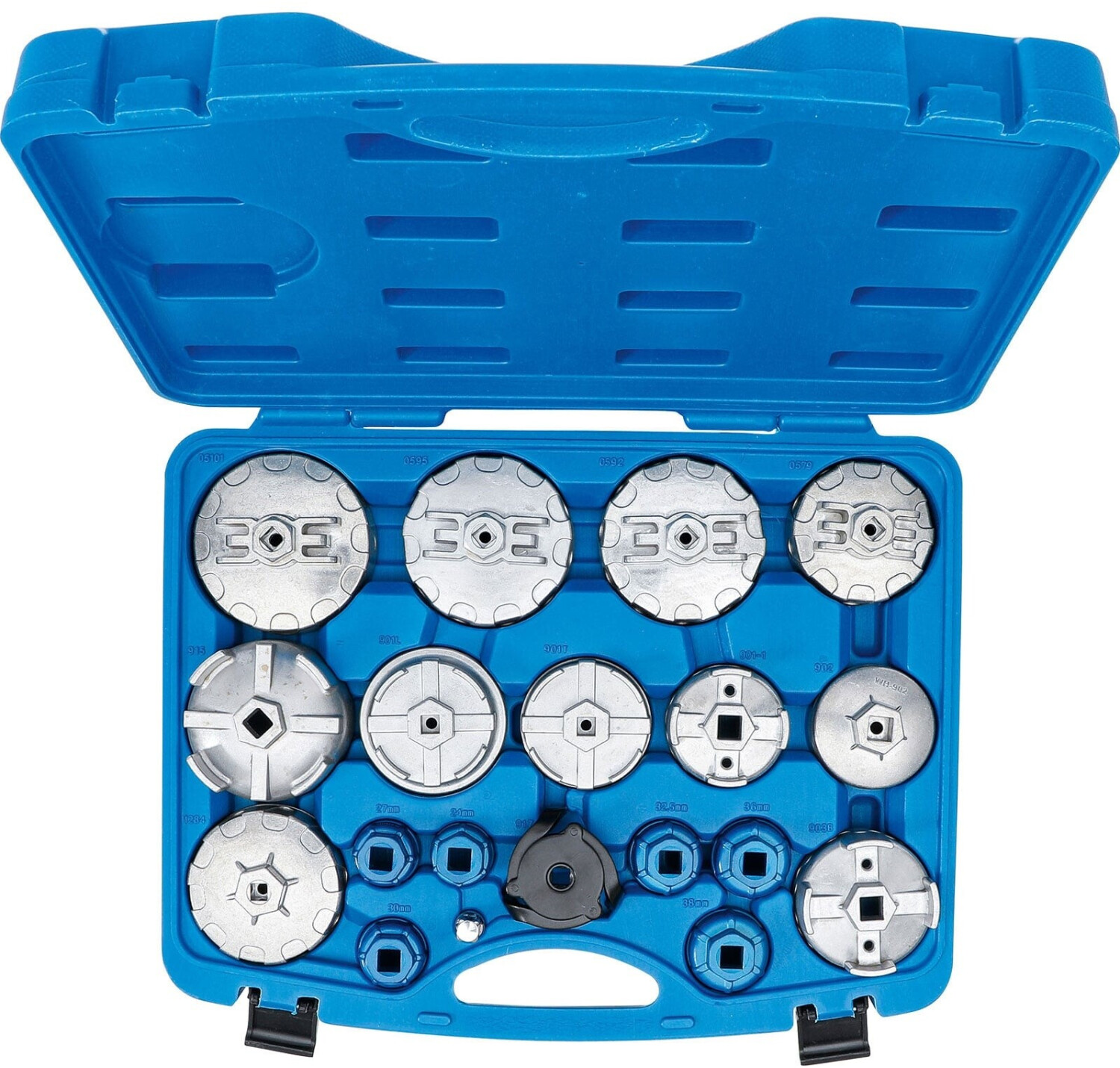 BGS Oil Filter Wrench Set 19 pcs. (6786)