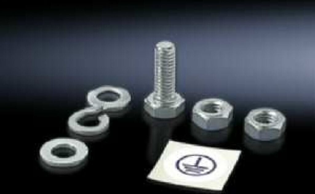 Rittal Ensemble de fixation pour bandes de mise à la terre M8 10 pièces (SZ 2559.000)