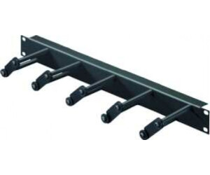 Rittal 19 Zoll Rangierpanel mit Kabelsprossen 1HE Schwarz (5502.225)
