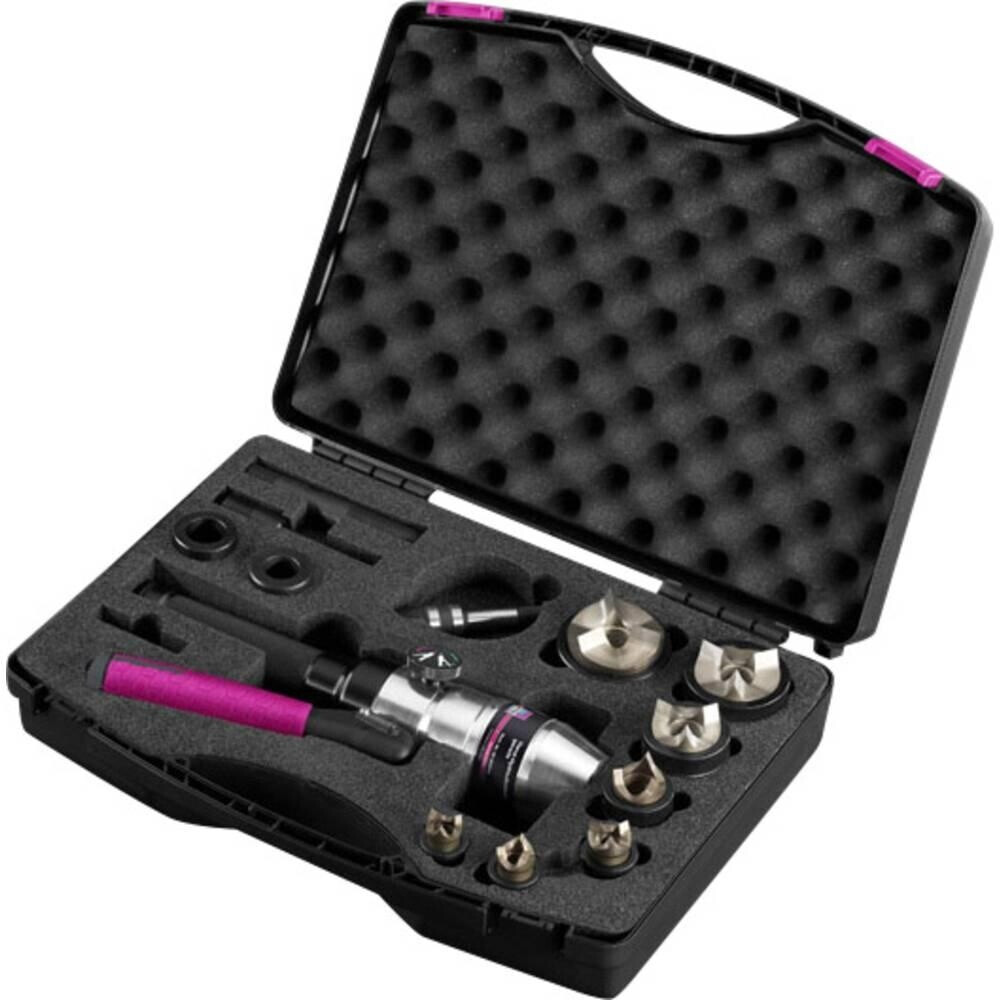 Rittal Set de poinçonneuse hydraulique manuel avec 7 poinçons M16-M63 (4055070)