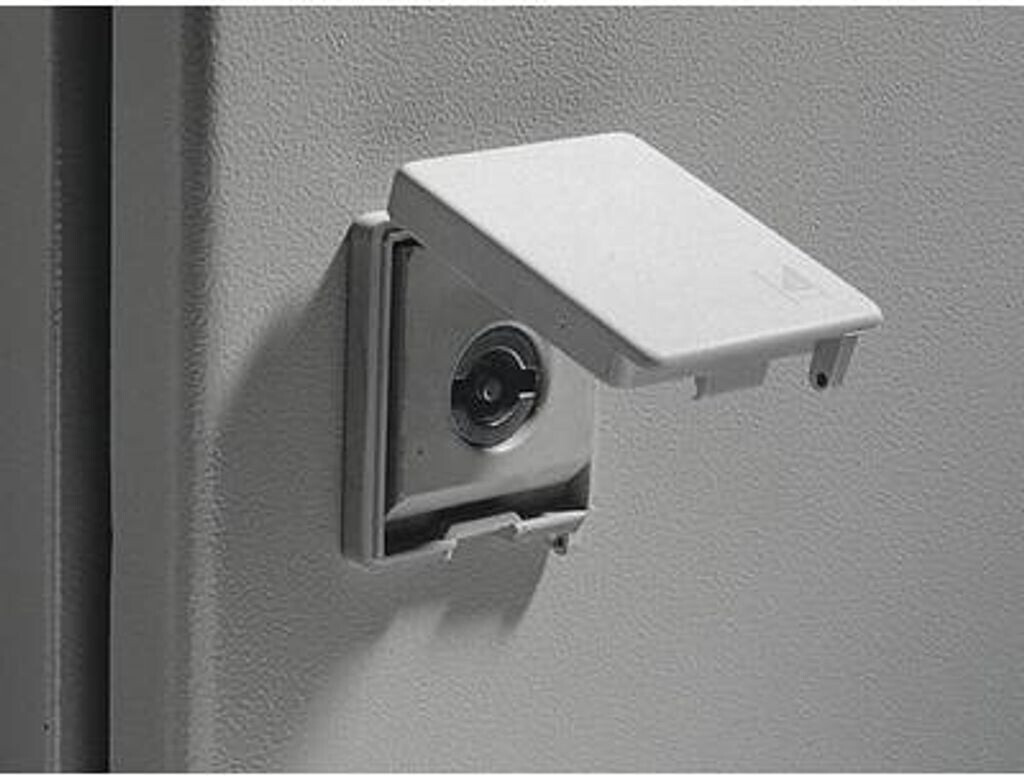 Rittal Couvercle pour boîtier de serrure plombable polyamide gris (2476100)