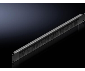 Rittal Kabeldurchführungs-Panel mit Bürstenleiste 482,6 mm 1HE Schwarz (5302202)