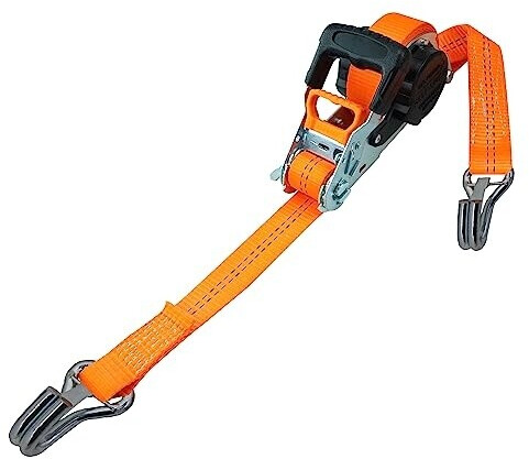 PETEX Correa tensora automática de carraca autoenrollable naranja 1000/2000 daN (43197335)