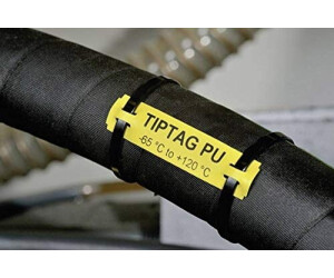 HellermannTyton Identification tag TTAGPU15X65YE-PUR-YE yellow UV-stabilized (556-25011)